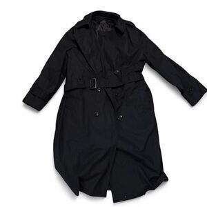 Classic Black Trench Coat